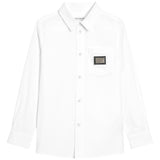 Dolce & Gabbana White Logo Tag Shirt
