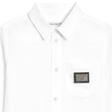 Dolce & Gabbana White Logo Tag Shirt