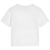 Dolce & Gabbana White Flocked Logo T-Shirt
