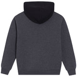 Dolce & Gabbana Grey Zipped Hoodie With Dg Compass Print