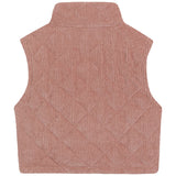 Dolce & Gabbana Peach Quilted Corduroy Coat