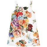 Dolce & Gabbana Multicolor Flower Print Dress