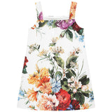 Dolce & Gabbana Multicolor Flower Print Dress