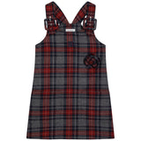 Dolce & Gabbana Multicolor Plaid-Check Dress