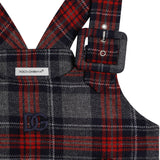 Dolce & Gabbana Multicolor Plaid-Check Dress