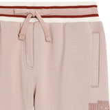 Dolce & Gabbana Pink Crest Logo Joggers