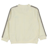 Palm Angels White Corduroy Track Jacket