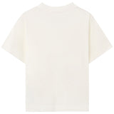 Palm Angels White Neck Logo Regular T-Shirt