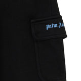 Palm Angels Black Cargo Sweatpants