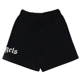 Palm Angels Black Classic Overlogo Sweat Short