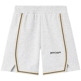 Palm Angels Grey Minitrack Sweatshorts