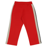 Palm Angels Red Logo Print Track Pants