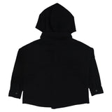 Palm Angels Black Oversized Logo Hoodie Shirt