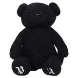 Palm Angels Black Boucle Bear Backpack