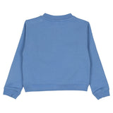 Palm Angels Blue Spray Bear Sweatshirt