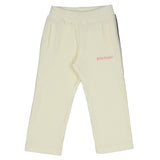 Palm Angels White Corduroy Stripe Track Pants