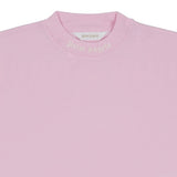 Palm Angels Pink Logo Print Crop Top