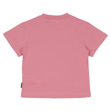 Palm Angels Peach Blurred Logo T-Shirt