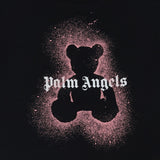 Palm Angels Black Spray Bear T-Shirt