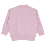 Palm Angels Pink Bear Motif Crewneck Sweatshirt