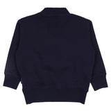 Palm Angels Navy Bold Neck Logo Sweatshirt