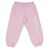 Palm Angels Pink Joggers With Logo