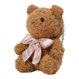 Monnalisa Brown Teddy Bear Bow Bag