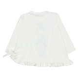 Monnalisa Ivory & Black Teddy Print Leggings Set