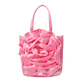 Monnalisa Pink Floral Pattern Bag