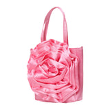 Monnalisa Pink Floral Pattern Bag