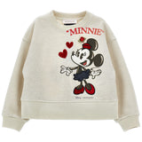 Monnalisa Ivory Minnie Mouse Sweatshirt