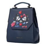 Monnalisa Navy Mickey And Minnie Backpack