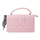Monnalisa Pink Iconic Bag Decorated With Bow