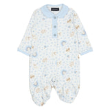 Monnalisa Ivory Teddy Bear & Rainbow Babygrow