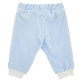 Monnalisa White & Blue Teddy Bear Tracksuit