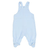 Monnalisa Blue Cotton Rainbow Babygrow Set