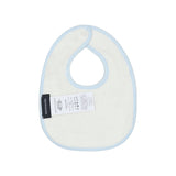 Monnalisa White & Blue Cotton Rainbow Bear Babysuit Set