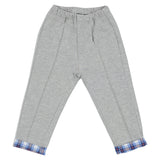 Monnalisa White & Grey T-Shirt And Trousers Set