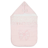Monnalisa Pink Sleeping Bag With Bows