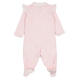 Monnalisa Pink Roses & Puppy Babygrow