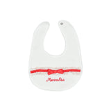 Monnalisa White Jumpsuit Set With Floral Details,