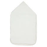 Monnalisa White Sleeping Bag With Bows & Embroidery