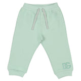Dolce & Gabbana Green logo plaque Joggers