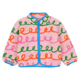 Stella Mccartney Multi Color Ribbon Pattern Jacket