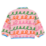 Stella Mccartney Multi Color Ribbon Pattern Jacket