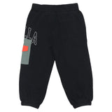 Stella Mccartney Black Tracksuit Bottoms With Logo Applique