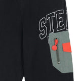 Stella Mccartney Black Tracksuit Bottoms With Logo Applique