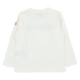 Moncler White Logo Motif T-Shirt