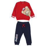 iDO Red & Blue cool bear graphic TrackSuit