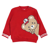iDO Red & Blue cool bear graphic TrackSuit
